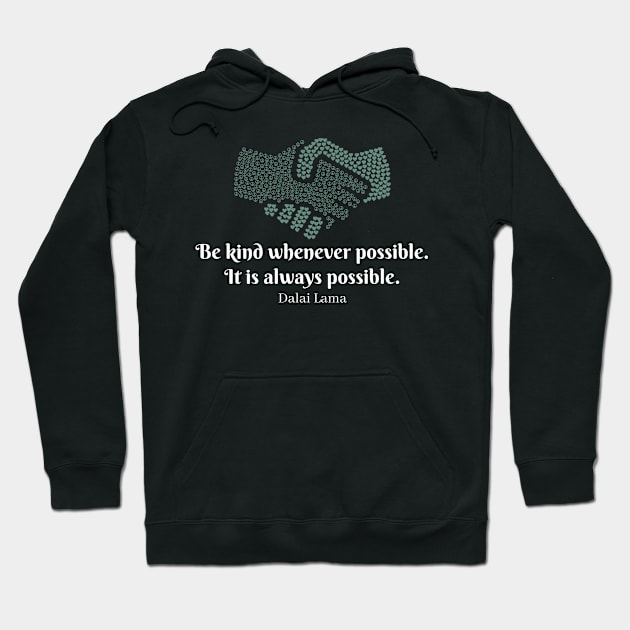 Be Kind Hoodie by The Anger Guru